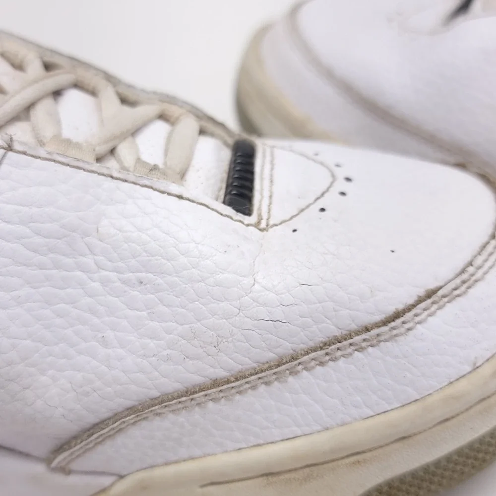 Nike Air Jordan Big Fund White Men's Leather Shoes BV6273-100 Size 10.5 Sneakers